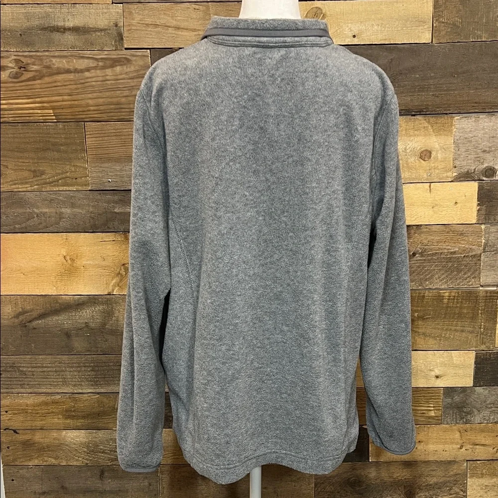 Made for Life Gray Fleece Quarter Zip Up Pullover - Picture 6 of 16